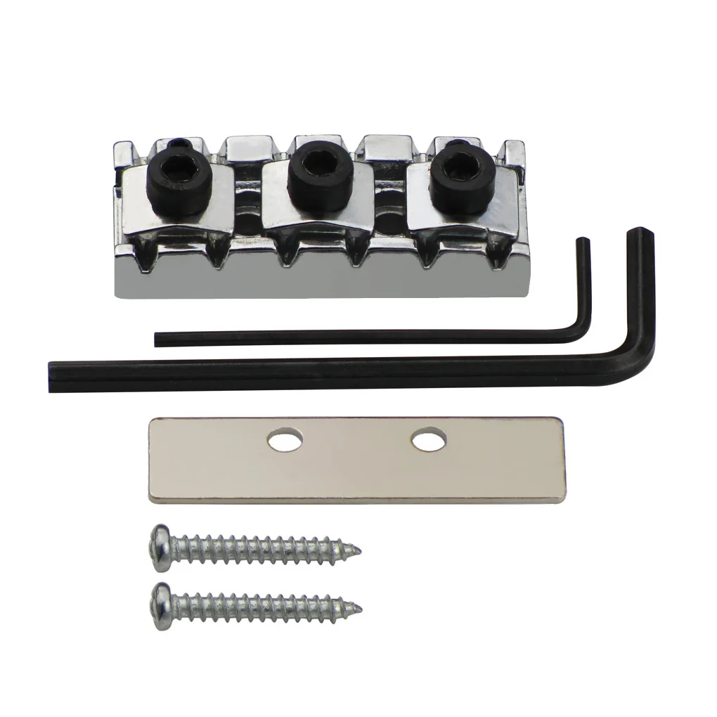 OriPure 1Pcs Chrome Height Adjustable Locking Nut Set Shim Bolt Allen Keys Screws For Electric