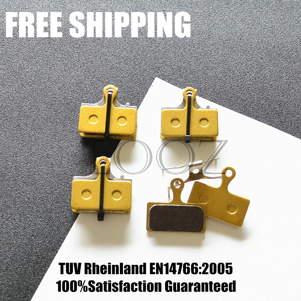 4 Pairs Metal bicycle DISC BRAKE PADS FOR SHIMANO XTR M9000 M985 M988