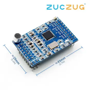 

ASR Speech Recognition LD3320 ASR Voice Recognition Professional SP Voice Recognition Voice Module Board