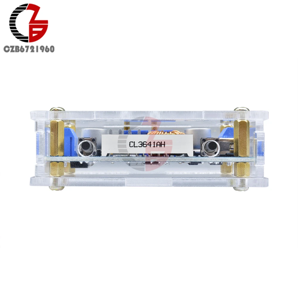 5A 75 Вт DC-DC понижающий преобразователь светодиодный цифровой вольтметр 5-36 в до 1,25-32 В CC CV регулятор напряжения питания USB защитный чехол