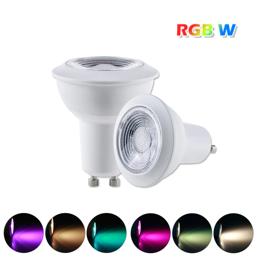 

RGB Stage Lighting Dimmable LED Lamp GU10 E27 LED Bulb 220V Remote Controller Disco DJ Party Bar Night Light Holiday Christmas