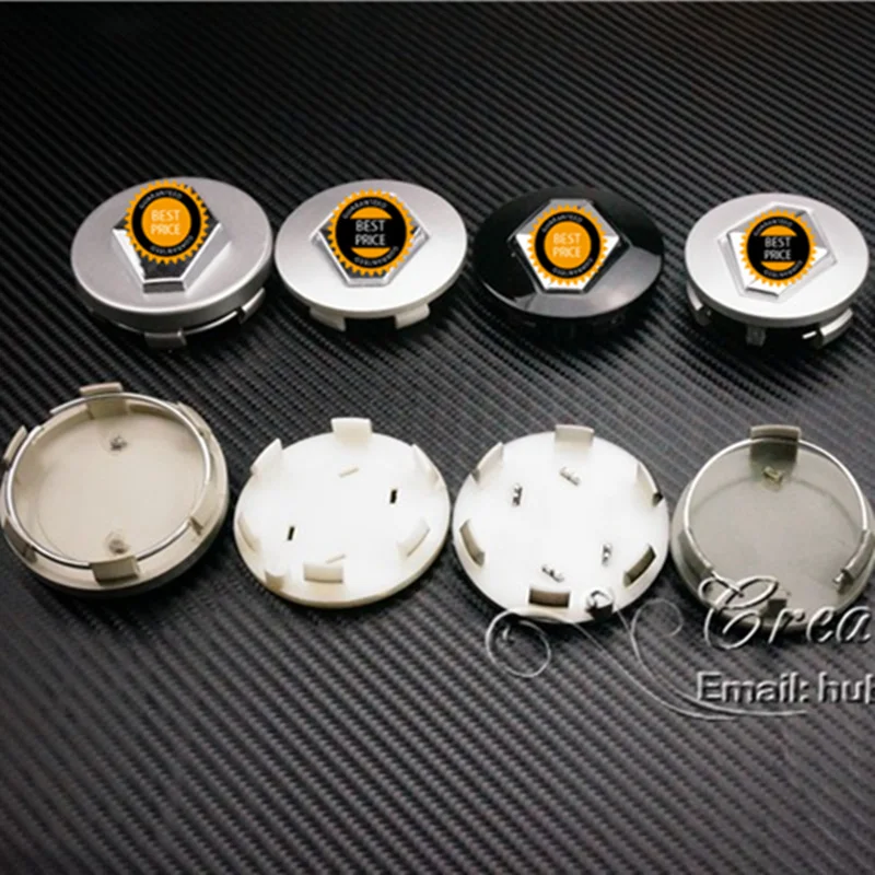 Good quality 20pcs Renault Wheel Hub Cap Emblem 54mm 57mm 58mm 60mm