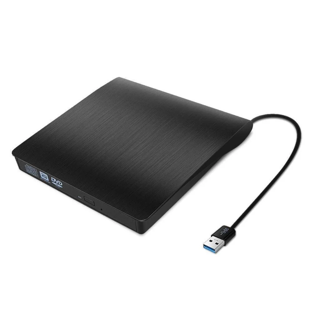 Внешний USB 3 0 высокоскоростной DL DVD RW устройство записи компакт дисков тонкий