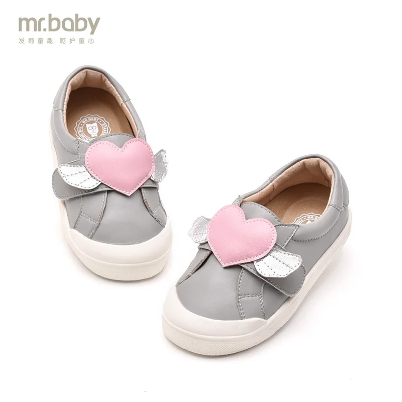 

Mr.baby original children's shoes 2019 spring new lovely love shoes casual shoes girls sneakers