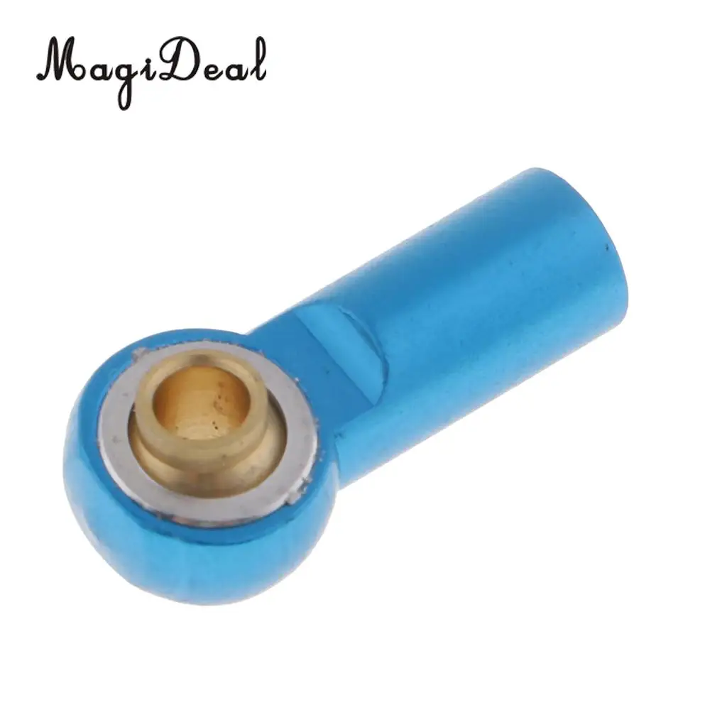 8Pcs Red Aluminum M3 Metal Ball Head Holder Tie Link Rod End Joint RC Climbing Crawlers Car For 1:10 D90 SCX10