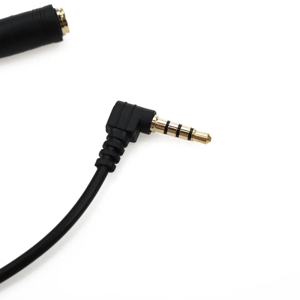 JCD 10pcs lot 90 Degree Headphone Extension Cable 3 5mm Jack Male to Female Aux Cable 3 5 mm Audio Extender Cord 15CM