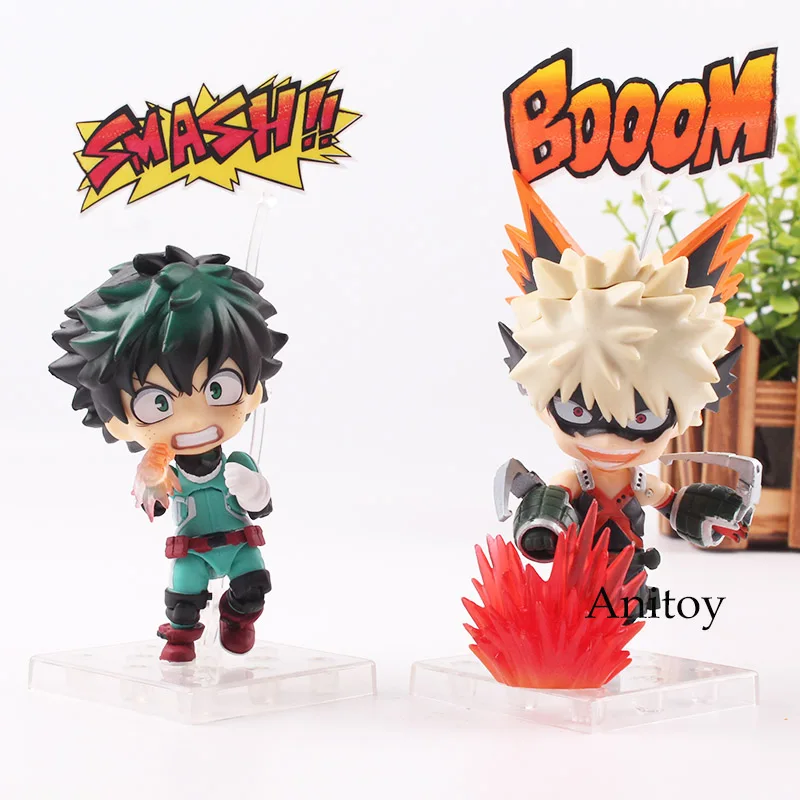 Nendoroid 686/705 Мой Герой Научных Кругов Midoriya Izuku и Bakugou Katsuki Nendoroid Аниме Фигура Героя Нет Научных Кругов Коллекционные Игрушки