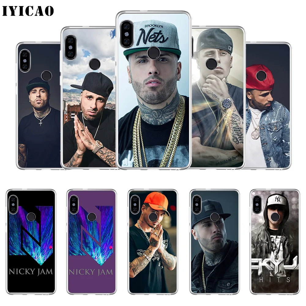 IYICAO Nicky Jam Мягкий силиконовый чехол для телефона Xiaomi Redmi 4A 5A 6A Note 7 6 5 Pro Plus 4X Prime Cover |