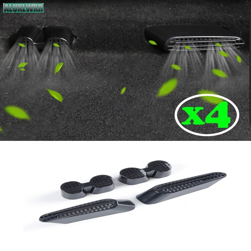 

Seat AC Heat Floor Air Conditioner Duct Vent Outlet Grille Cover Car Accessories for Volkswagen Tiguan MK1 Passat Cc 2009-2016