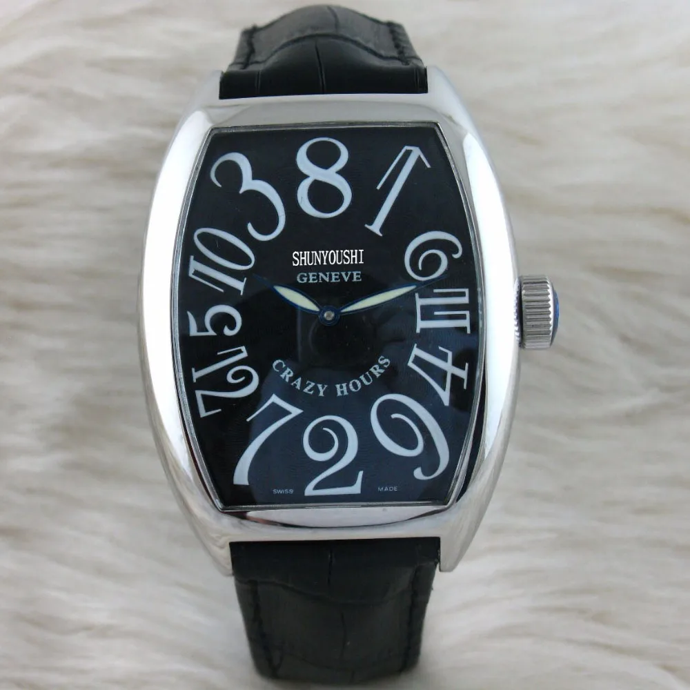 WG05239 мужские часы лучший бренд взлетно посадочной полосы Роскошные европейский дизайн автоматические механические часы