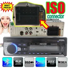 MP3/WMA/WAV плеер несколько эквалайзер микрофона FM/SD/USB/AUX стерео радио пол цена ID3 Play 1 DIN 12 В Bluetooth