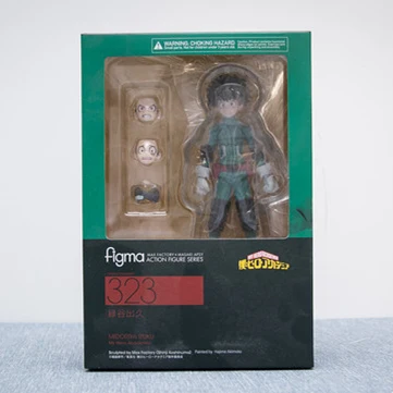 6" Figma 323 Collectible Anime My Hero Academia Izuku Midoriya Figure Toy In Box
