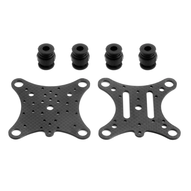 FPV Carbon Fiber Anti Vibration Plate & Rubber Balls for DJI Phantom 1