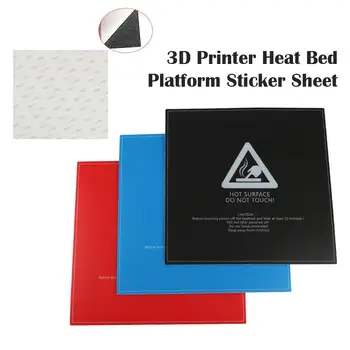 

3D Printer Heat Bed Platform Sticker Sheet Build Surface Cover Film for 3D Printer Accessory Kit