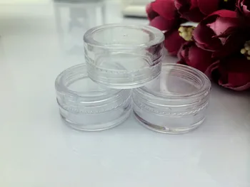 

5000 pcs New Arrive Cosmetic Empty Jar Pot Eyeshadow Makeup Face Cream Container Bottle Capacity 5g