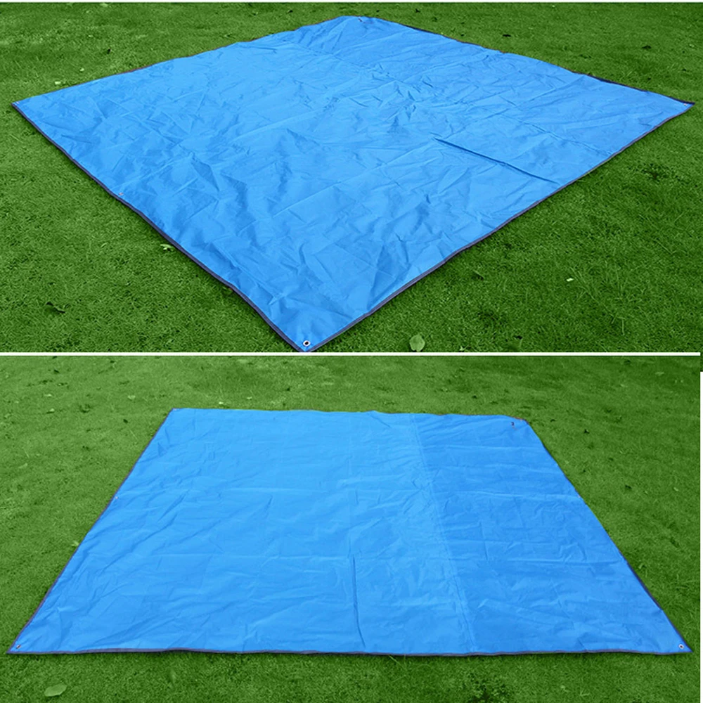 للماء في الهواء الطلق شاطئ بطانية طوي التخييم حصيرة نزهة بطانية تسلق الطفل منقوشة بطانية متعددة طوي حصيرة