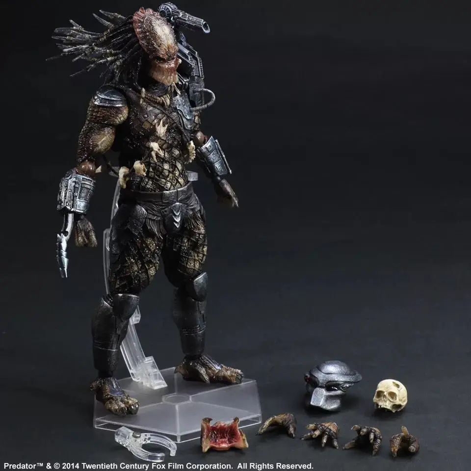 

30cm Play Arts Kai 2 Predator Ultimate Soldier Predator PVC Collection of toy action figures toys