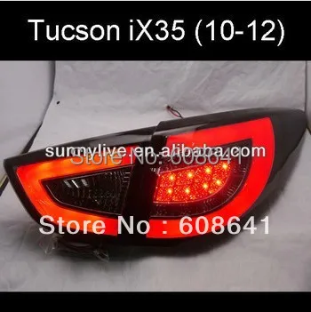 Для Hyundai Tucson IX35 LED Фонарь 09-13 V4 черный SN Тип