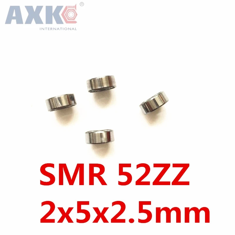 Axk 50 шт./лот Mr52zz Mr52 Zz 2x5x2 5 мм тонкие стены радиальный шарикоподшипник мини
