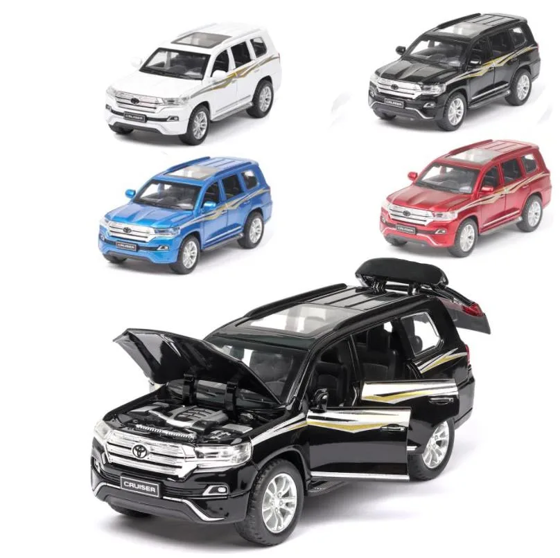 1:32 2019 новый стиль игрушечный автомобиль TOYOTA LAND CRUISER металлическая игрушка из