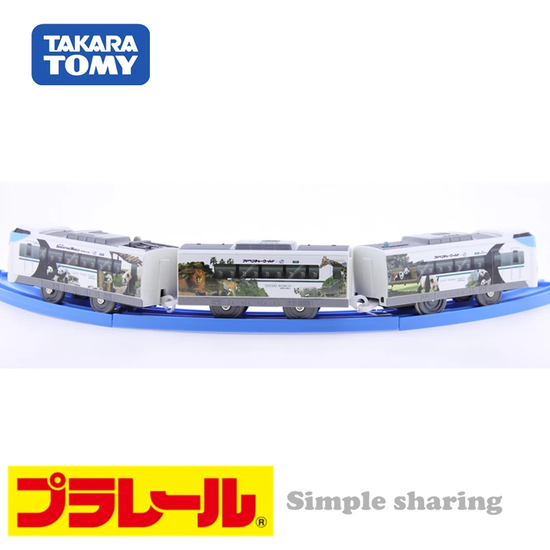 Набор моделей поезда Takara Tomy Tomica Plarail S24 Smile Panda Kuroshio литые миниатюрные машинки