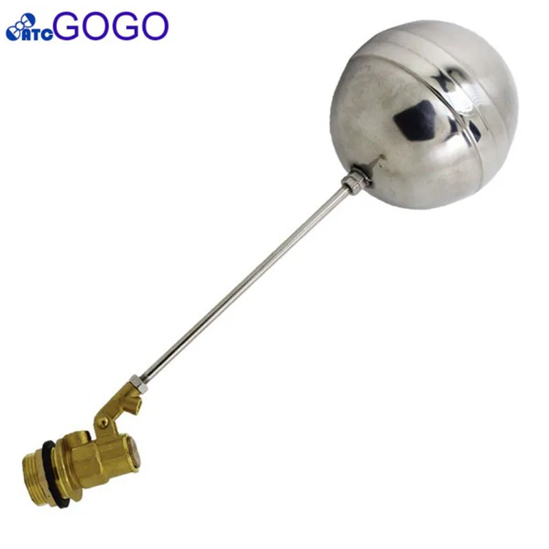 High quality DN20 Cold and Hot Water Tank Liquid Level Metal Float Valve Body brass toilet valve
