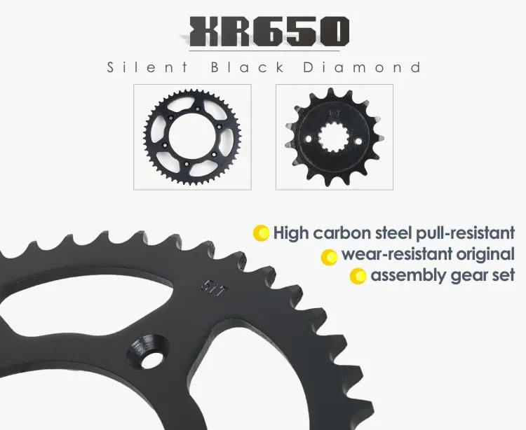 chain and sprocket-XR650-51T-520 (9)