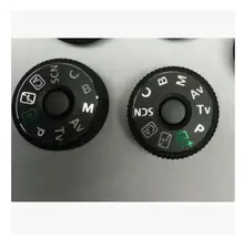 2PCS SLR digital camera repair and replacement parts EOS 70D top Cover function mode dial for Canon
