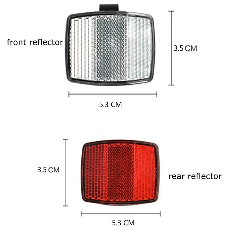 Cheap 2019 Bicycle Front Rear Reflective Lens MTB Road Bike Automatic Reflectors Cycling Warning Light Bike Cycling Safety Accessories 2 Cheap 2019 Bicycle Front Rear Reflective Lens MTB Road Bike Automatic Reflectors Cycling Warning Light Bike Cycling Safety Accessories 2