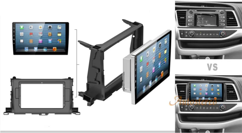 Perfect 10.2" Android 6.0 Car GPS Navigation Autoradio Stereo DVD Player Head unit For Toyota Highlander 2015 2016 2017 5 Perfect 10.2" Android 6.0 Car GPS Navigation Autoradio Stereo DVD Player Head unit For Toyota Highlander 2015 2016 2017 5
