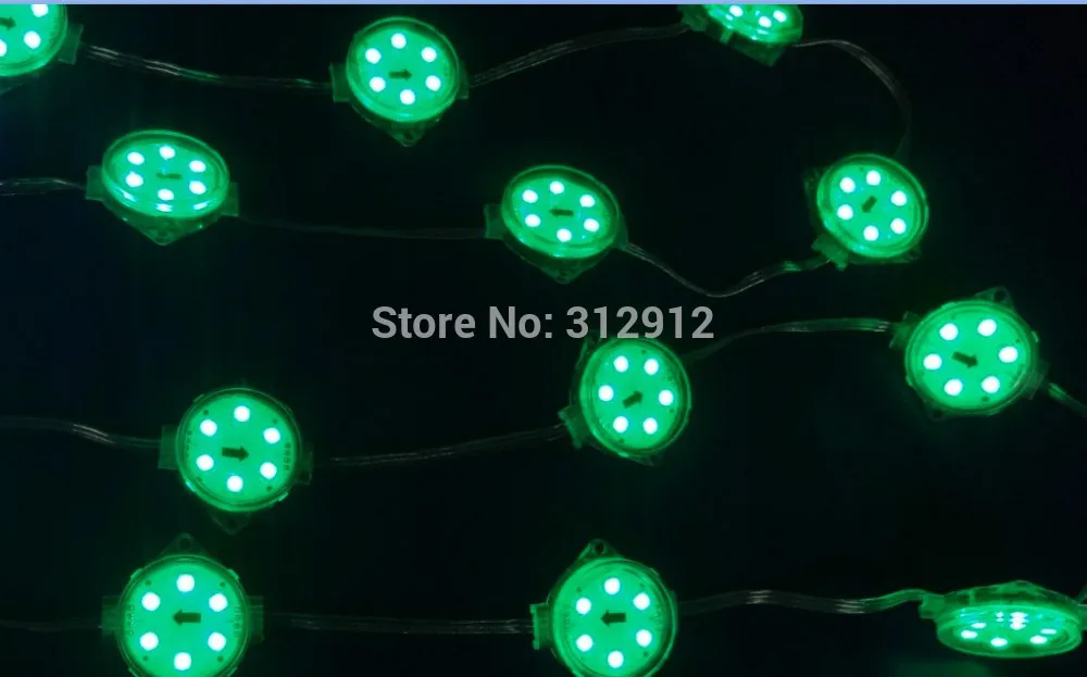 Пиксельный светодиодный модуль WS2811 с прозрачной крышкой 12 в постоянного тока 20