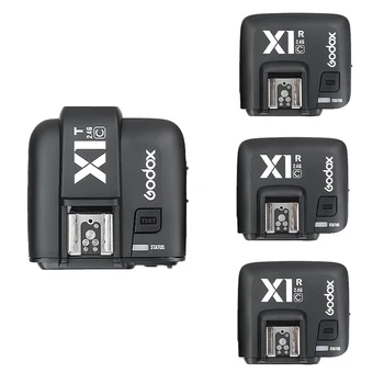 

Godox X1C 2.4G E-TTL Wireless Flash Transmitter+3*Receivers For Canon 5D Mark III 5DS 5DSR 700D 760D 7D 6D 70D 80D 650D 600D 1DX
