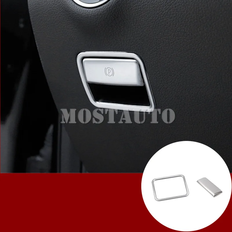 

Inner Electronic Handbrake Frame Cover 2pcs For Benz ML W166 2012-2015 GLE W166 Coupe C292 2015-2018