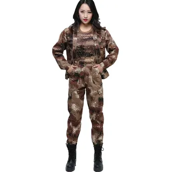 

Jungle Camouflage Suit Men's Outdoor Training Uniforms Students Military Training Uniforms Special Men's Wear Labor Insurance