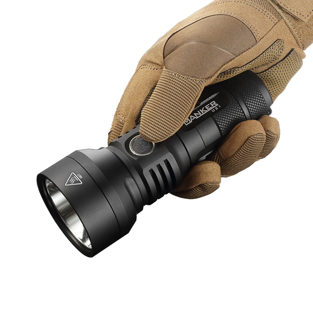  Manker U21 26650 Flashlight 1560 Lumen Cree XPH35 HI LED Flashlight 700Meters Thrower Torch + 5000m - 32757557401