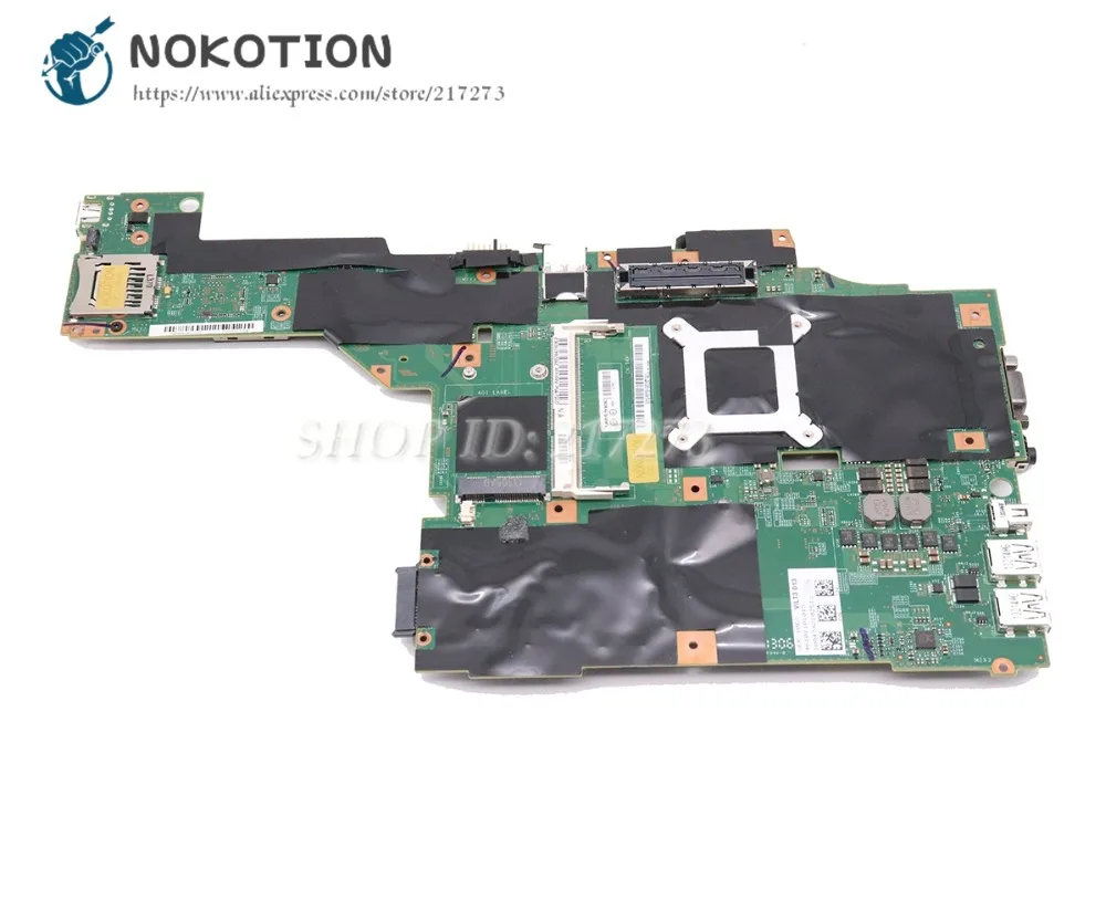 NOKOTION для lenovo Thinkpad T430 Материнская плата ноутбука SLJ8A DDR3 NVS5400M 1 ГБ 04Y1423 04X3653 04W6633 04X3651 04X3655