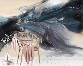 

beibehang wallpaper for kids room Custom wall paste Nordic abstract color cloud 3d mural TV background wallpaper 3d on the wall