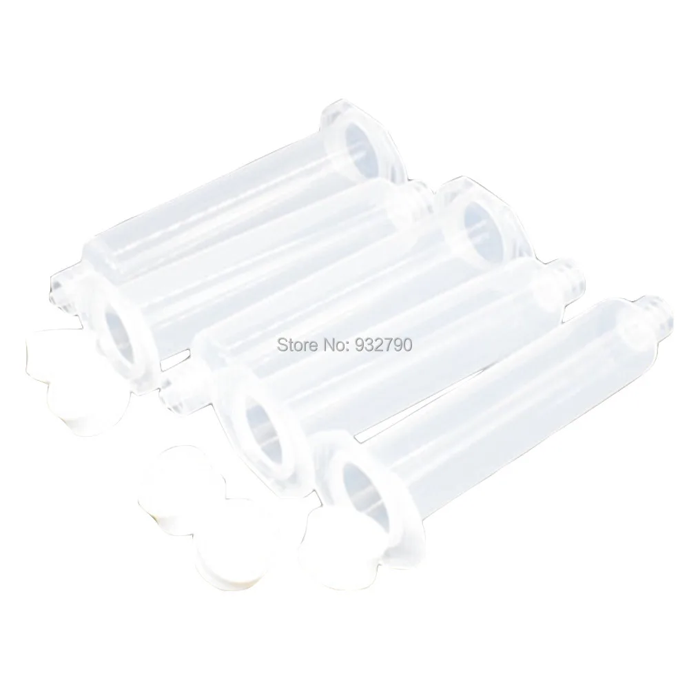 5pc 10cc Glue Dispensing Syringe Barrel Tube Needles for Adhesives Sealant Silicone Polypropylene Solder Paste Paints Lubricants |