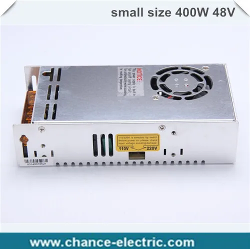 

(MS-400-48) IP20 Constant voltage 400W AC to DC 48V small volume Switching power supply 48v dc power supply 400w
