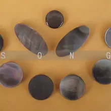 Саксофон реального перламутровые кнопки вставками черный цвет