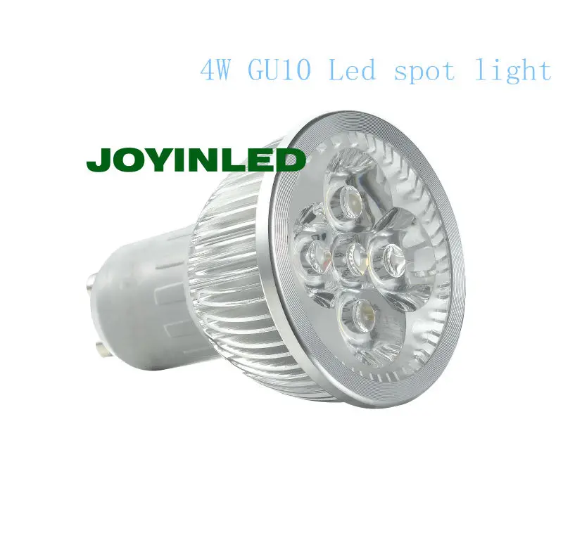 10 компл. 4 Вт GU10/MR16 DC12V Точечный светильник с белыми круглыми светодиодными лампами