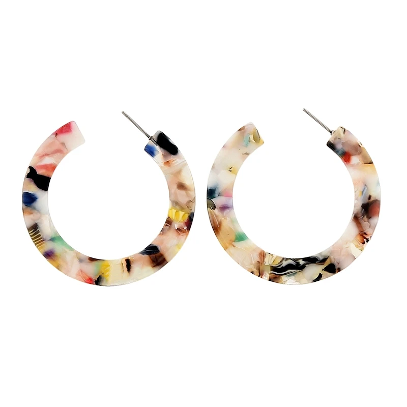 

Korean Statement Earrings Brand Jewellery C Word Acetic Acid Colorful Earrings For Women Fashion Jewelry 2019 Oorbellen Brincos