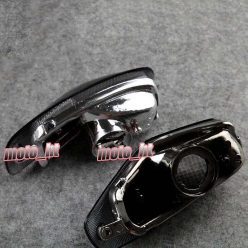 Front Turn Signals Light Lamp Indicator Blinkers Lens Cover Housing Shell For KAWASAKI ZX600E/ZZR600/ZZR400 1994-2004 Pair