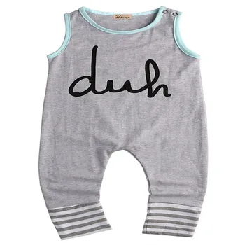 

Baby Rompers 2016 New Fashion Baby Girls Boys Clothes Summer Sleeveless Bebes Romper 0-24M Newborn Baby Clothes