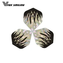 30 шт. Дротика лазерные полеты для дротика с мягким наконечником и стальным наконечником дротика s тонкая Дротика s флаги полетов