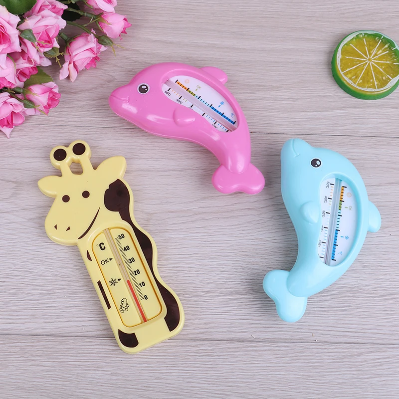 Cute Water Room Bath Thermometer Cute Cartoon Baby Bathing Dolphin Temperature Infant Kid Shower Toy Child Bath Shower Product