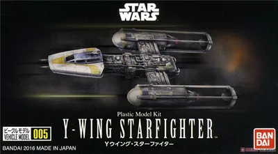 BANDAI Звездные войны модель автомобиля 001/012 Звездный Корабль/X-wing fighter Spot ПВХ фигурка модель куклы игрушки Фигурки