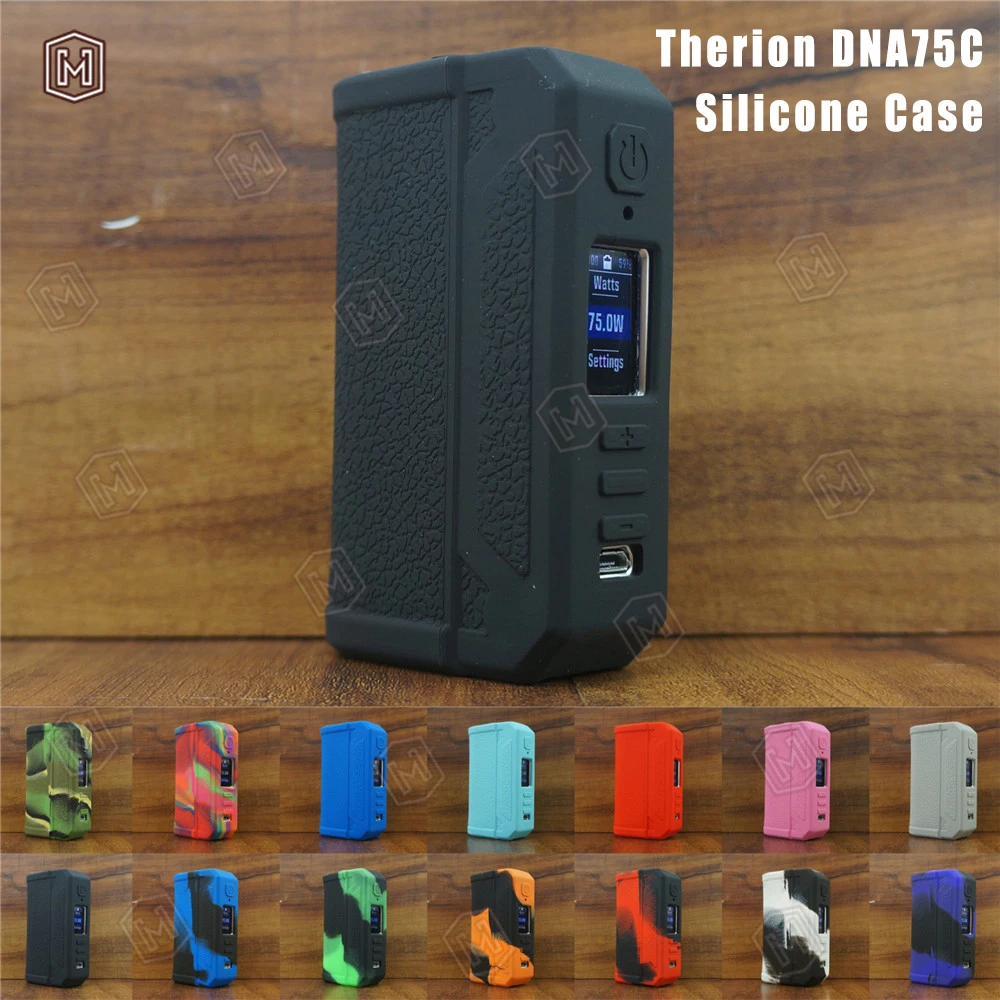 

Microsmoke 1pc silicone case for Original Lost Vape Therion DNA75C Box Skin Case Cover Sleeve tactile and tough Wrap