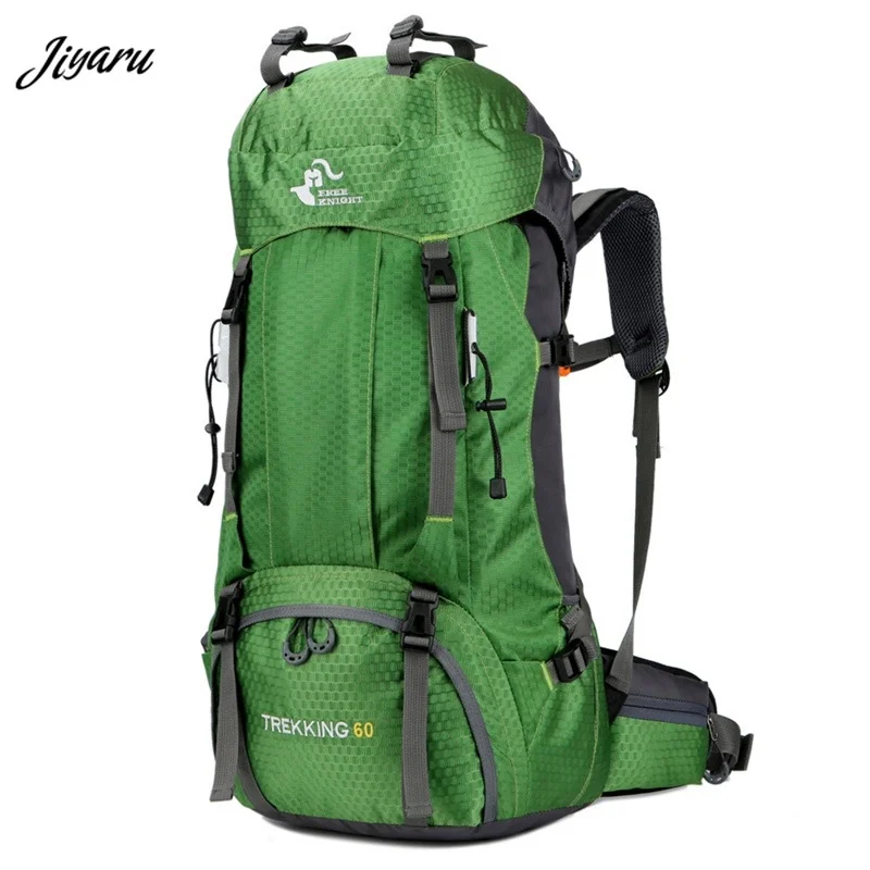 

Adults Fashion Backpacks 60L Waterproof Women Men Backpacks Rain Cover Male Female Bag Women Men Outside Travel Backpacks