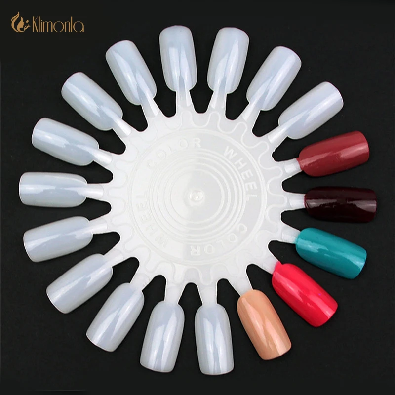 10pcs/sets Nails Art Display Wheel New Stylish DIY Portable Nail Tools